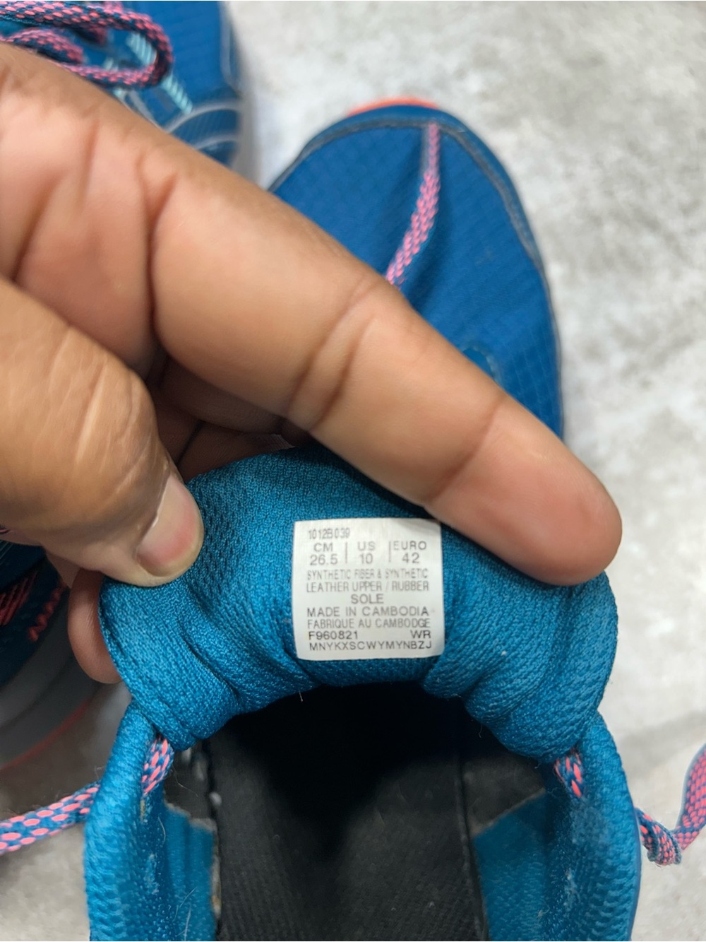 ASICS Trail Scout 2 Women's Size 10 Teal Blue Running Shoes with Coral Accents - Picture 14 of 14